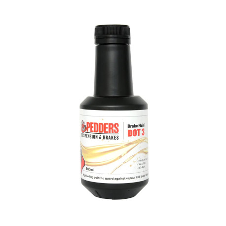 Pedders Féktárcsák PEDDERS fékfolyadék DOT 3, 500 ml | race-shop.hu