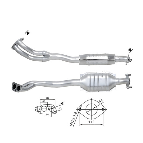 DPF és Magnaflow katalizátorok konkrét típushoz Magnaflow Katalizátor MAZDA | race-shop.hu
