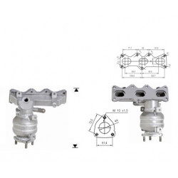 Magnaflow Katalizátor MAZDA