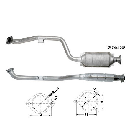 DPF és Magnaflow katalizátorok konkrét típushoz Magnaflow Katalizátor MERCEDES | race-shop.hu