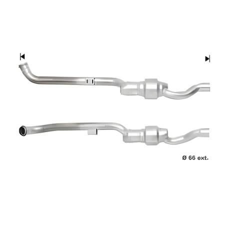 DPF és Magnaflow katalizátorok konkrét típushoz Magnaflow Katalizátor MERCEDES | race-shop.hu