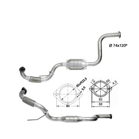 DPF és Magnaflow katalizátorok konkrét típushoz Magnaflow Katalizátor MERCEDES | race-shop.hu
