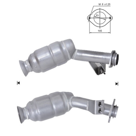 DPF és Magnaflow katalizátorok konkrét típushoz Magnaflow Katalizátor MERCEDES | race-shop.hu