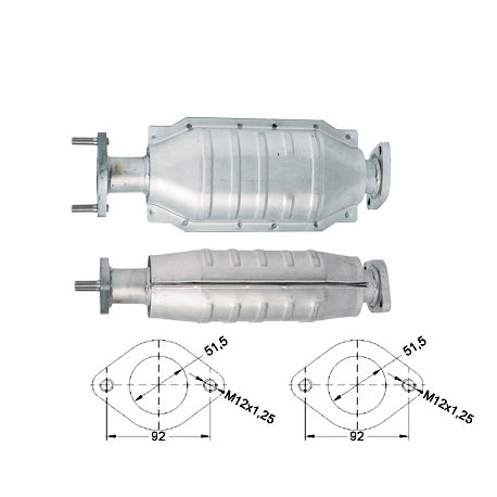 DPF és Magnaflow katalizátorok konkrét típushoz Magnaflow Katalizátor MITSUBISHI | race-shop.hu