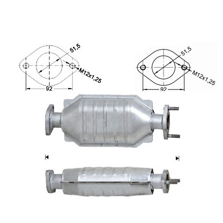 DPF és Magnaflow katalizátorok konkrét típushoz Magnaflow Katalizátor MITSUBISHI | race-shop.hu
