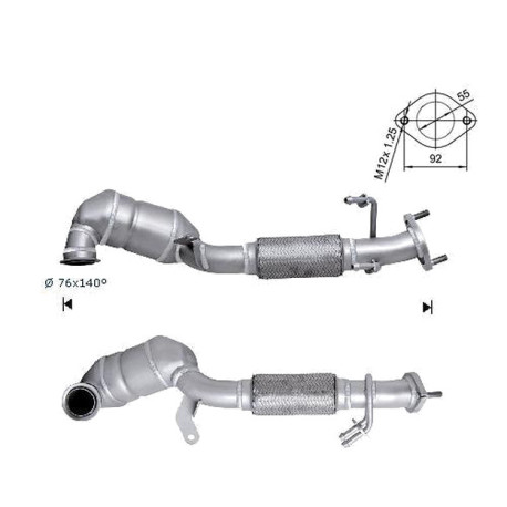 DPF és Magnaflow katalizátorok konkrét típushoz Magnaflow Katalizátor MITSUBISHI | race-shop.hu