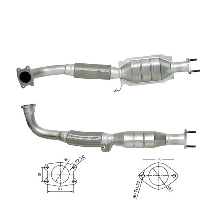 DPF és Magnaflow katalizátorok konkrét típushoz Magnaflow Katalizátor MITSUBISHI | race-shop.hu