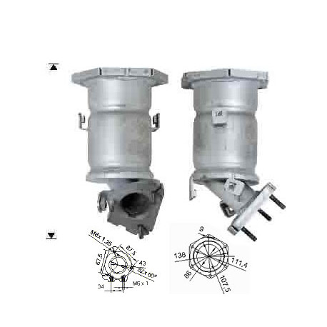 DPF és Magnaflow katalizátorok konkrét típushoz Magnaflow Katalizátor NISSAN | race-shop.hu