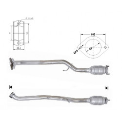 Magnaflow Katalizátor NISSAN