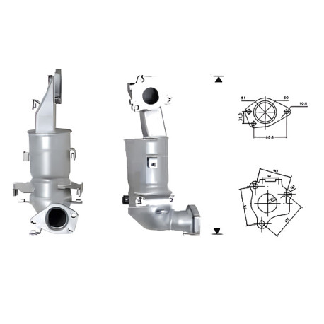 DPF és Magnaflow katalizátorok konkrét típushoz Magnaflow Katalizátor NISSAN | race-shop.hu