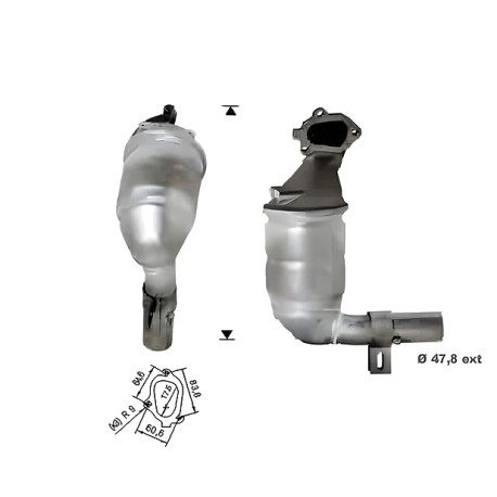 DPF és Magnaflow katalizátorok konkrét típushoz Magnaflow Katalizátor OPEL | race-shop.hu