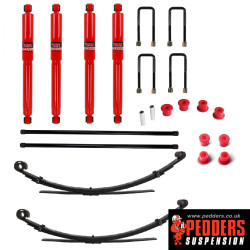 Pedders 803165 1.5 Inch Suspension Lift Kit WITH Torsion bars. Toyota Hilux Mk4 & 5 & MK3 IMPORT