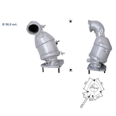 DPF és Magnaflow katalizátorok konkrét típushoz Magnaflow Katalizátor OPEL SAAB | race-shop.hu