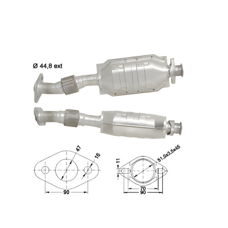 DPF és Magnaflow katalizátorok konkrét típushoz Magnaflow Katalizátor OPEL | race-shop.hu