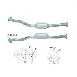 Magnaflow Katalizátor OPEL