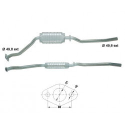 Magnaflow Katalizátor OPEL