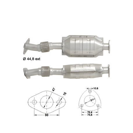 DPF és Magnaflow katalizátorok konkrét típushoz Magnaflow Katalizátor OPEL | race-shop.hu