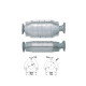 DPF és Magnaflow katalizátorok konkrét típushoz Magnaflow Katalizátor OPEL | race-shop.hu