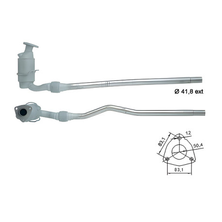 DPF és Magnaflow katalizátorok konkrét típushoz Magnaflow Katalizátor OPEL | race-shop.hu