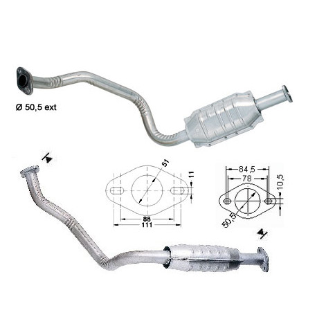DPF és Magnaflow katalizátorok konkrét típushoz Magnaflow Katalizátor OPEL | race-shop.hu