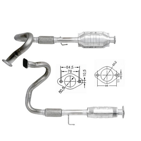 DPF és Magnaflow katalizátorok konkrét típushoz Magnaflow Katalizátor OPEL | race-shop.hu