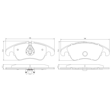 Pedders Féktárcsák Pedders 6720058E SportsRyder EURO Kevlar kerámia betétek | race-shop.hu