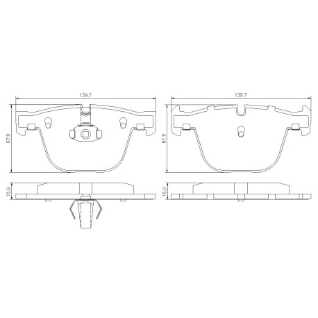 Pedders Féktárcsák SportsRyder EURO Kevlar kerámia fékbetét Pedders 6720039E | race-shop.hu