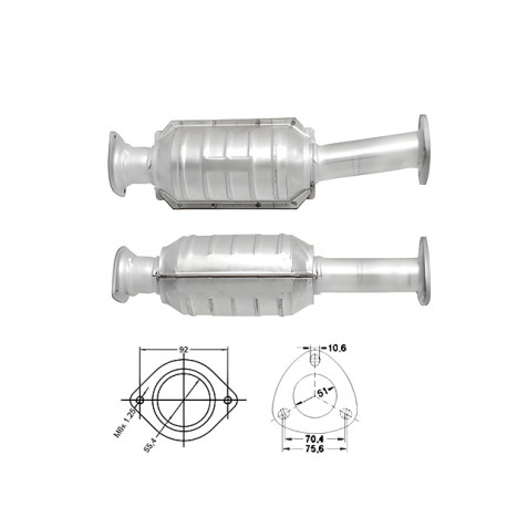 DPF és Magnaflow katalizátorok konkrét típushoz Magnaflow Katalizátor OPEL | race-shop.hu