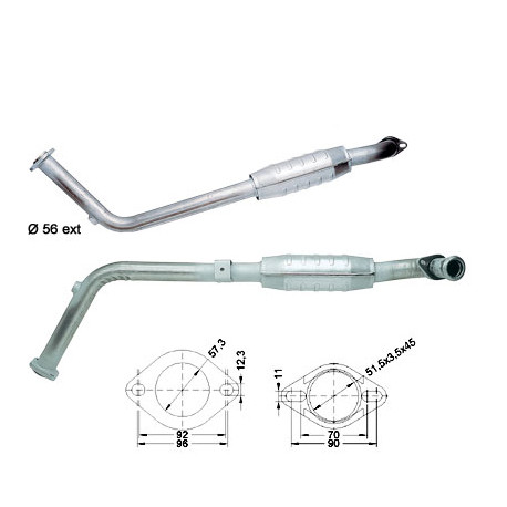 DPF és Magnaflow katalizátorok konkrét típushoz Magnaflow Katalizátor OPEL | race-shop.hu