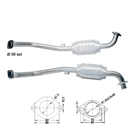DPF és Magnaflow katalizátorok konkrét típushoz Magnaflow Katalizátor OPEL | race-shop.hu