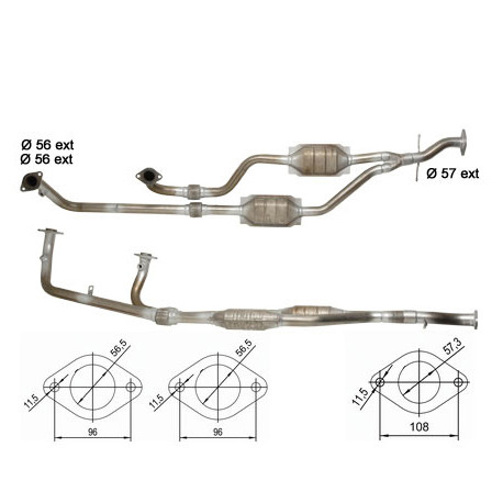 DPF és Magnaflow katalizátorok konkrét típushoz Magnaflow Katalizátor OPEL | race-shop.hu