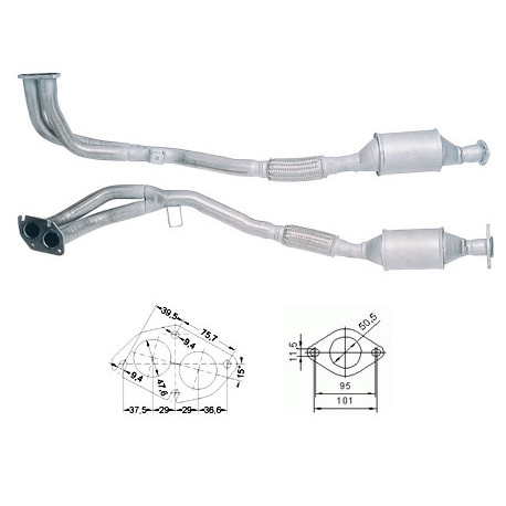 DPF és Magnaflow katalizátorok konkrét típushoz Magnaflow Katalizátor OPEL | race-shop.hu