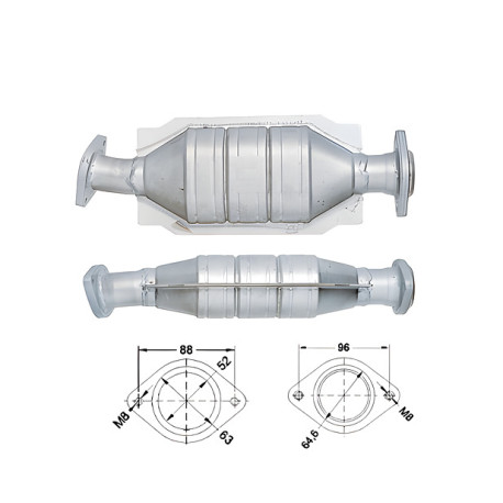 DPF és Magnaflow katalizátorok konkrét típushoz Magnaflow Katalizátor OPEL | race-shop.hu