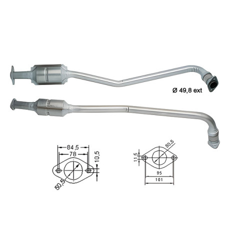 DPF és Magnaflow katalizátorok konkrét típushoz Magnaflow Katalizátor OPEL | race-shop.hu