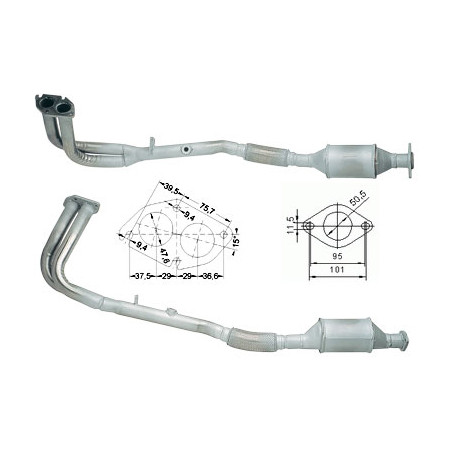 DPF és Magnaflow katalizátorok konkrét típushoz Magnaflow Katalizátor OPEL | race-shop.hu