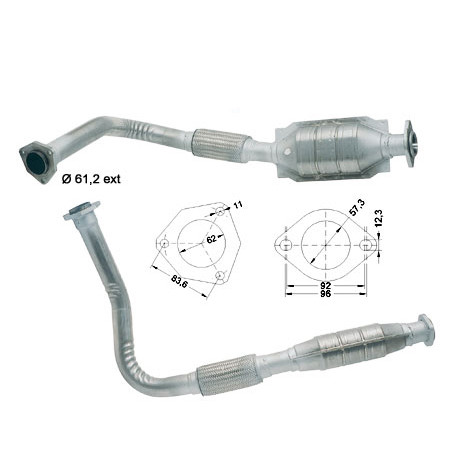 DPF és Magnaflow katalizátorok konkrét típushoz Magnaflow Katalizátor OPEL | race-shop.hu