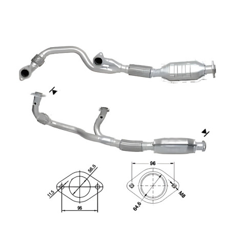 DPF és Magnaflow katalizátorok konkrét típushoz Magnaflow Katalizátor OPEL | race-shop.hu