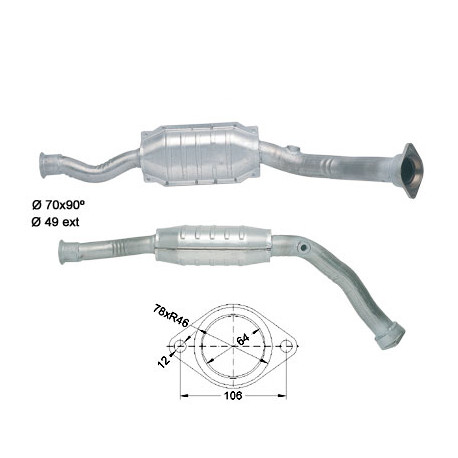 DPF és Magnaflow katalizátorok konkrét típushoz Magnaflow Katalizátor PEUGEOT | race-shop.hu