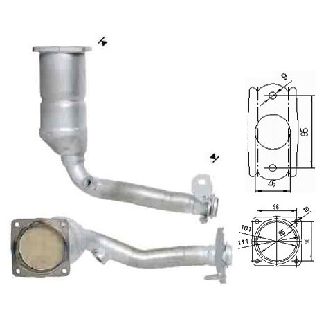 DPF és Magnaflow katalizátorok konkrét típushoz Magnaflow Katalizátor PEUGEOT | race-shop.hu
