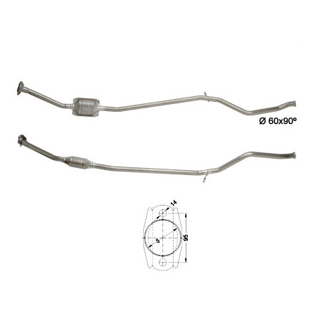 DPF és Magnaflow katalizátorok konkrét típushoz Magnaflow Katalizátor PEUGEOT | race-shop.hu