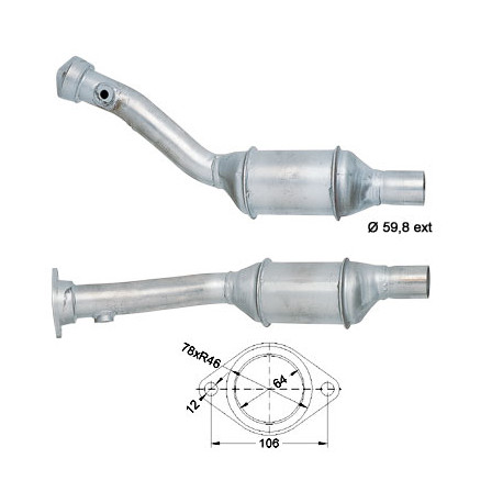 DPF és Magnaflow katalizátorok konkrét típushoz Magnaflow Katalizátor PEUGEOT | race-shop.hu