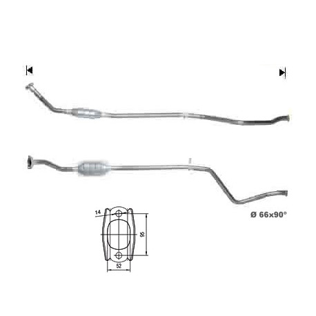 DPF és Magnaflow katalizátorok konkrét típushoz Magnaflow Katalizátor PEUGEOT | race-shop.hu