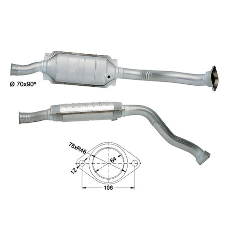 DPF és Magnaflow katalizátorok konkrét típushoz Magnaflow Katalizátor PEUGEOT | race-shop.hu