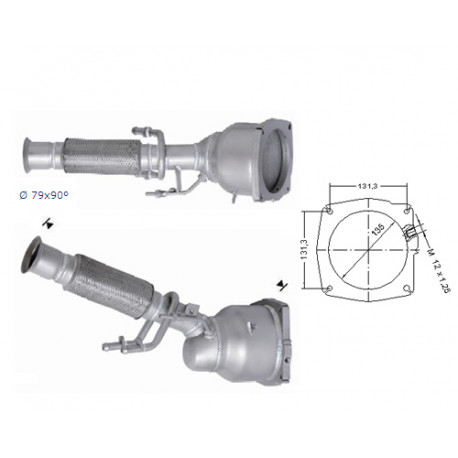 DPF és Magnaflow katalizátorok konkrét típushoz Magnaflow Katalizátor PEUGEOT | race-shop.hu