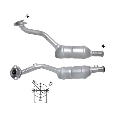 DPF és Magnaflow katalizátorok konkrét típushoz Magnaflow Katalizátor RENAULT | race-shop.hu