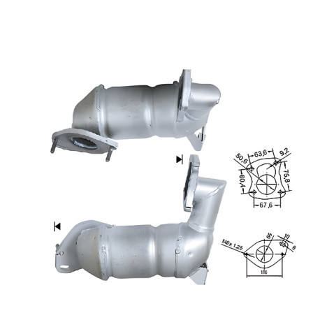 DPF és Magnaflow katalizátorok konkrét típushoz Magnaflow Katalizátor RENAULT | race-shop.hu