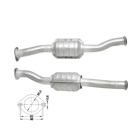 DPF és Magnaflow katalizátorok konkrét típushoz Magnaflow Katalizátor RENAULT | race-shop.hu