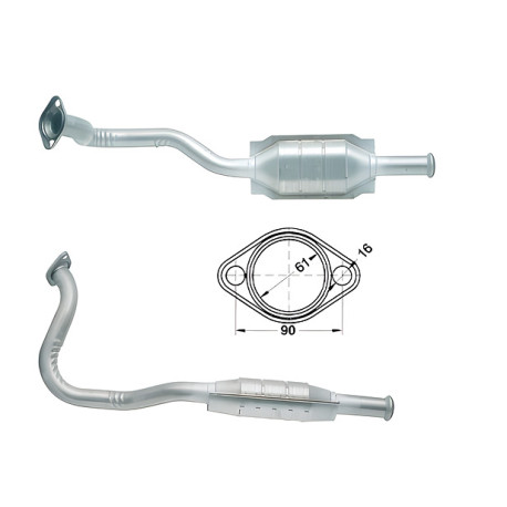 DPF és Magnaflow katalizátorok konkrét típushoz Magnaflow Katalizátor RENAULT | race-shop.hu