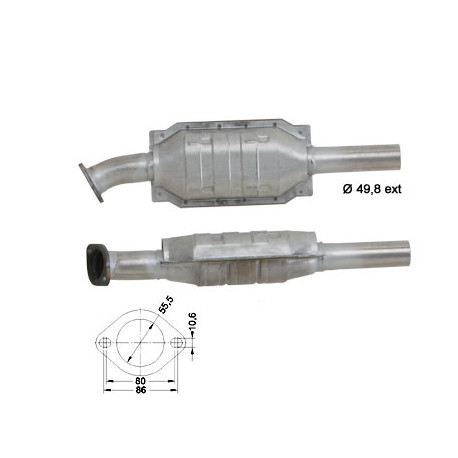 DPF és Magnaflow katalizátorok konkrét típushoz Magnaflow Katalizátor RENAULT | race-shop.hu