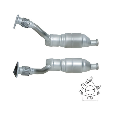 DPF és Magnaflow katalizátorok konkrét típushoz Magnaflow Katalizátor RENAULT | race-shop.hu